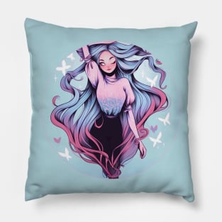 Fashionable Witch Pillow