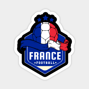 France Football Enthusiast Magnet