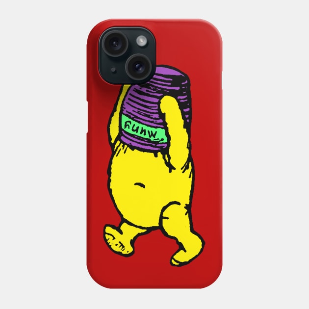 Muny Bear (classic rocco skateboard graphic) Phone Case by Scum & Villainy