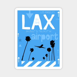 LAX airport 281222Xa Magnet