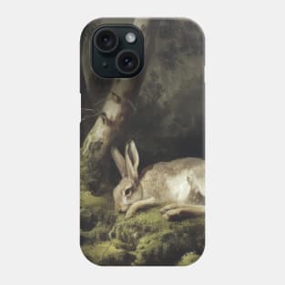 Forest Cute Rabbit Hare Vintage Phone Case