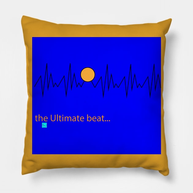 Ultimate heart beat Pillow by callalexi