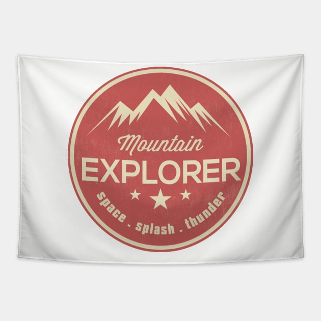 Mountain Explorer Tapestry by SlothCloths