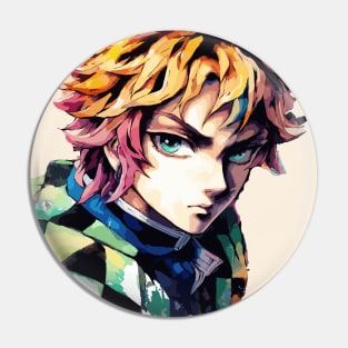 Zenitsu Agatsuma (Demon Slayer - Kimetsu No Yaiba) Pin