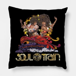 Soul Train 1971 - Black History Pillow