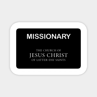 Missionary Badge Magnet