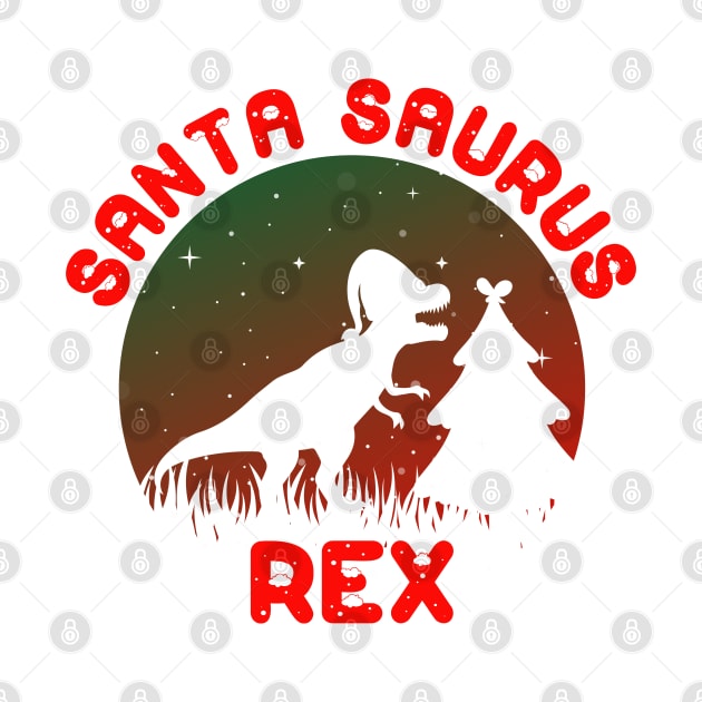 Santa Saurus by MZeeDesigns