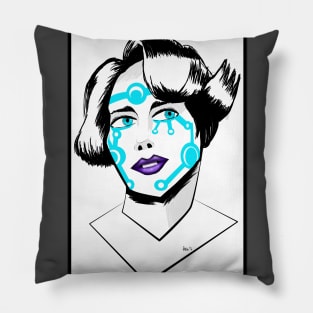 CYBER GIRL Pillow