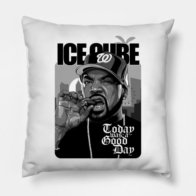 Ice Cube Pillow by bikonatics