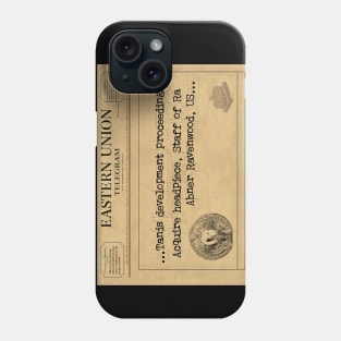 Abner Ravenwood US- Telegram Phone Case