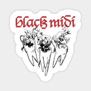 Black Midi demons Magnet