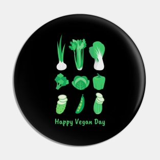 World Vegetarian Day Pin