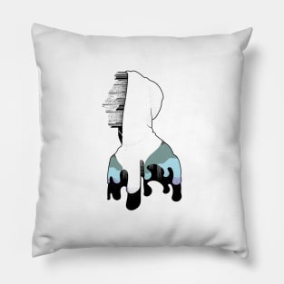 Digital age and loneliness Pillow