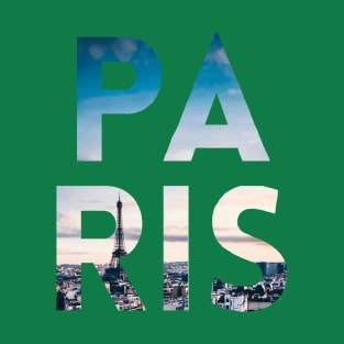 Paris collage Letters T-Shirt