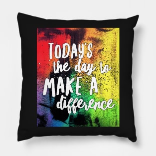 Make a Difference Pillow