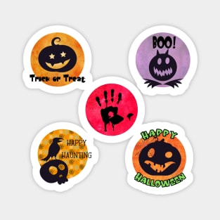 Five Cute Halloween Creatures Magnet