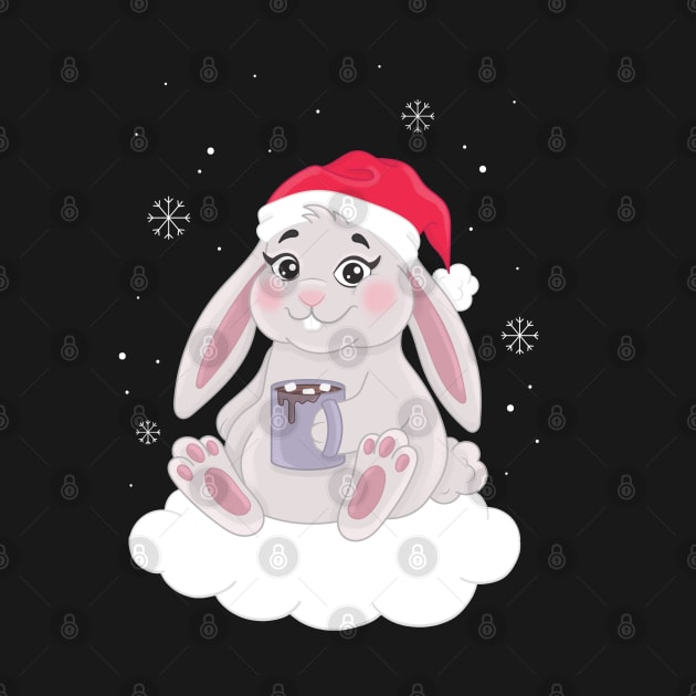 CHRISTMAS BUNNY by bratcave.studio