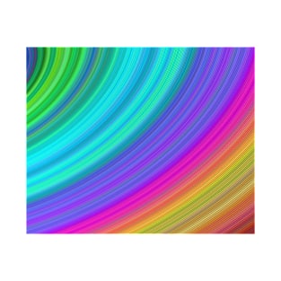 Color Spectrum Spiral T-Shirt