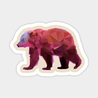 Triangimal Bear Magnet