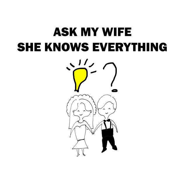 Ask my wife she knows everything by Artstastic