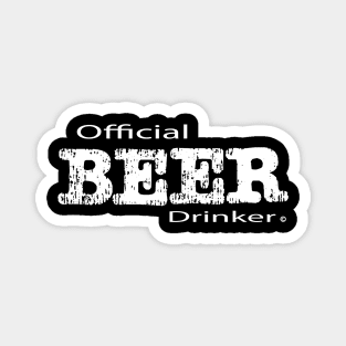 Official Beer Drinker Magnet