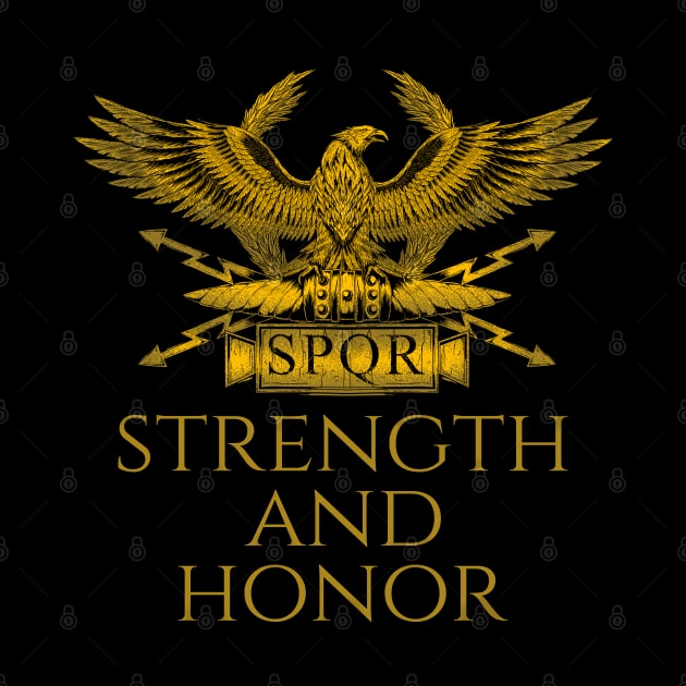 Ancient Rome SPQR Roman Legion Eagle Aquila Military History by Styr Designs