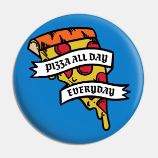 Pizza Tattoo Pin