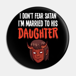 Satan Daughter - For the dark side Pin