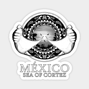 Manta Rays Mexico Sea of Cortez Magnet