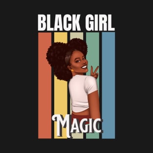 Black Girl Magic, Beautiful Black Woman, Black women, Black Queen T-Shirt