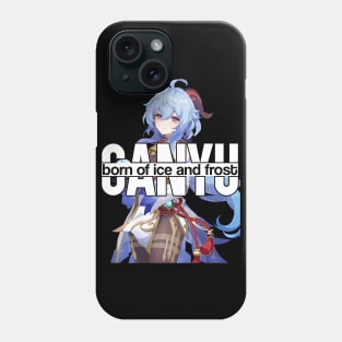 GANYU: born of ice and frost Genshin Impact Phone Case