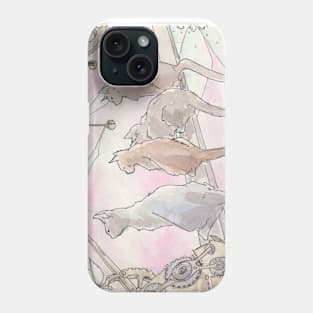 Cats in the Clockwork 1 Phone Case