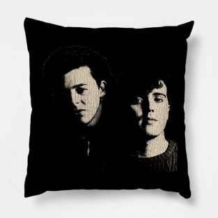 VINTAGE - Tears For Fears 80s white Pillow