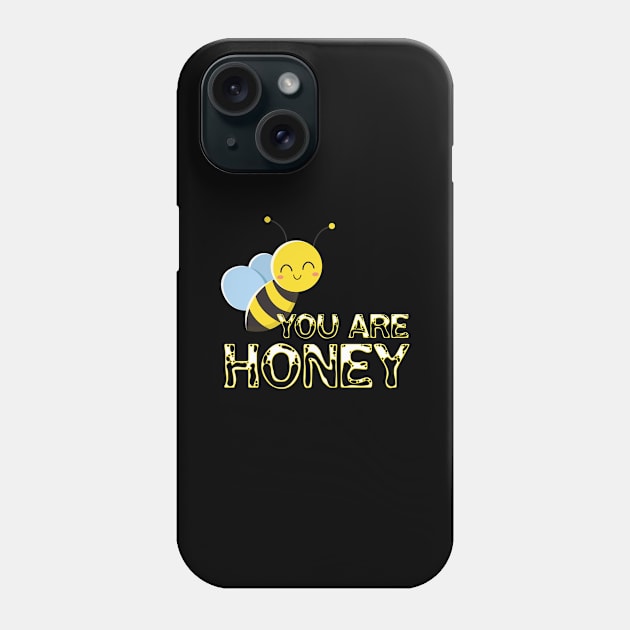 honey bees Phone Case by Abu Muorad