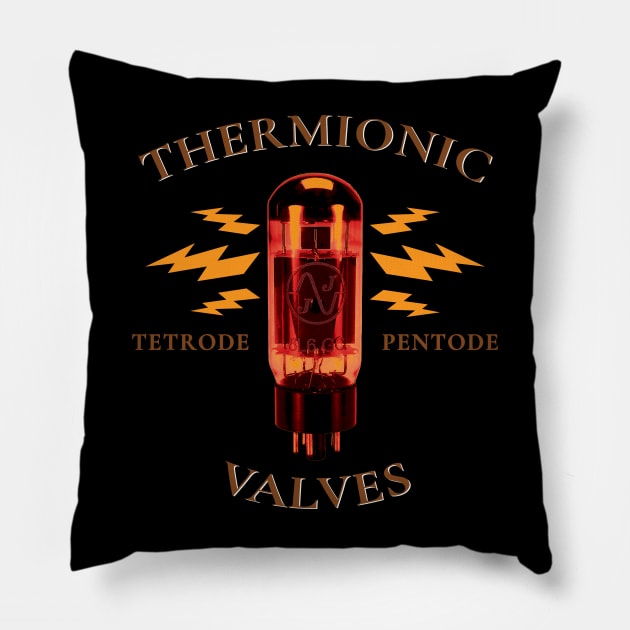 Analog Thermionic Valve Tube Pillow by Analog Designs