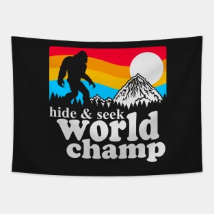 Bigfoot World Champion Sasquatch Hide and Seek, Sasquatch Tapestry