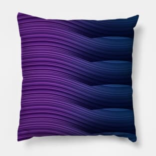 3d purple geometric background Pillow