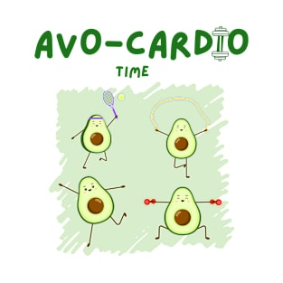 Avocado Avo-cardio time T-Shirt