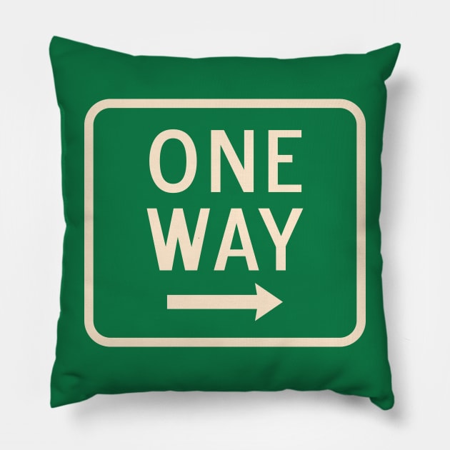 One Way Pillow by Wintrly