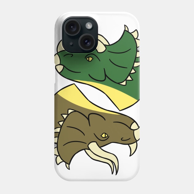 Triceratops Phone Case by GadzooksTD