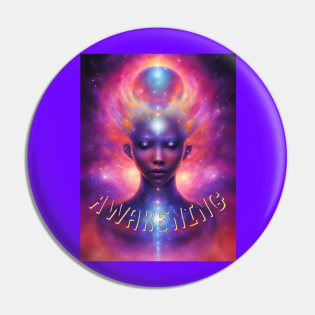 AWAKENING Pin by TheSunGod designs 