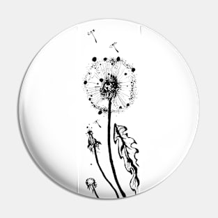 Dandelions Pin