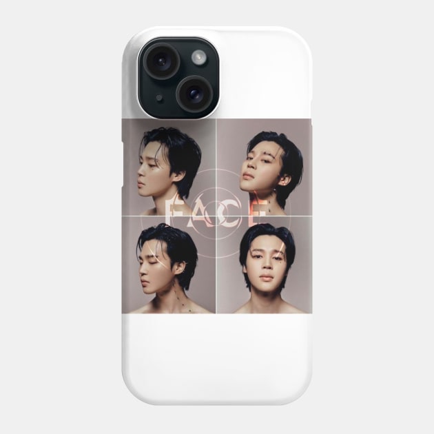 JIMIN BTS (FACE) Phone Case by art.deiji