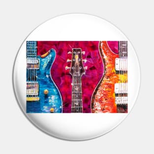 Famous Birds on The Fretboard Pin