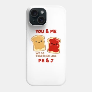 pbj you & me (strawberry) Phone Case