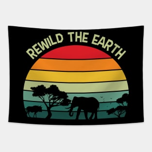 Rewild the Earth Tapestry