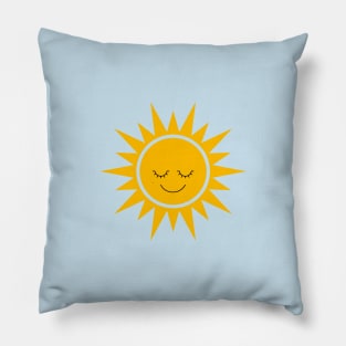 Happy Sun by Suzie London Pillow