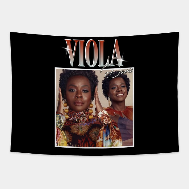 Viola Davis Tapestry by TeesBySilvia