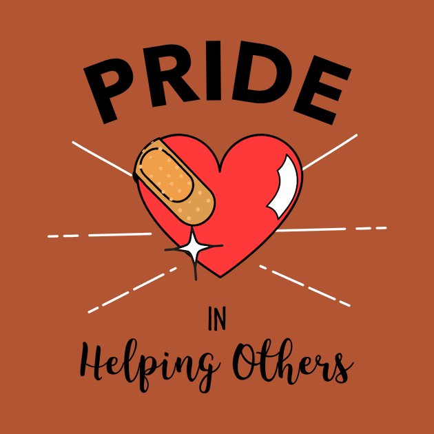 Pride in Helping Others Volunteering by VOIX Designs