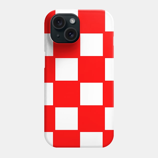 Croatia Chess Phone Case by MikeHardy
